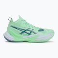 Мъжки обувки за волейбол ASICS Metarise 2 mentol/saba blue 2