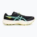 Мъжки обувки за бягане ASICS Fuji Lite 6 black/aurora green 2