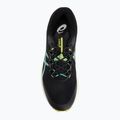 Мъжки обувки за бягане ASICS Fuji Lite 6 black/aurora green 5