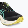 Мъжки обувки за бягане ASICS Fuji Lite 6 black/aurora green 7