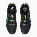 Мъжки обувки за бягане ASICS Fuji Lite 6 black/aurora green 12
