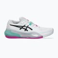 Мъжки тенис обувки ASICS Gel-Resolution X Clay white/aurora green 8