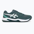 Мъжки тенис обувки ASICS Gel-Dedicate 8 Clay dark neptune/white 2