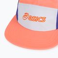 Шапка с козирка ASICS Performance Running 5 Panel sun coral/brilliant white 3