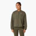Дамско яке за бягане ASICS Nagino Run Adjustable dark olive