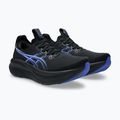 Мъжки обувки за бягане ASICS Gel-Nimbus 28 black/neon blue
