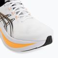 Мъжки обувки за бягане ASICS Gel-Nimbus 28 white/stadium orange 7