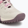 Дамски обувки за тенис ASICS Gel-Resolution X soft oat/dark aubergine 7