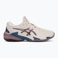 Дамски обувки за тенис ASICS Court FF 3 Clay soft oat/dusty mauve 2