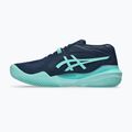 Мъжки обувки за тенис ASICS Gel-Resolution X Clay night sky/illuminate mint 2