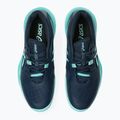Мъжки обувки за тенис ASICS Gel-Resolution X Clay night sky/illuminate mint 4