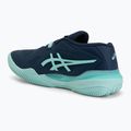 Мъжки обувки за тенис ASICS Gel-Resolution X Clay night sky/illuminate mint 3