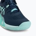 Мъжки обувки за тенис ASICS Gel-Resolution X Clay night sky/illuminate mint 7