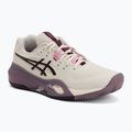 Дамски обувки за тенис ASICS Gel-Resolution X Clay soft oat/dark aubergine