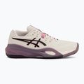 Дамски обувки за тенис ASICS Gel-Resolution X Clay soft oat/dark aubergine 2