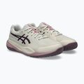 Детски обувки за тенис ASICS Gel-Resolution X GS soft oat/dark aubergine
