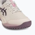 Детски обувки за тенис ASICS Gel-Resolution X GS soft oat/dark aubergine 7