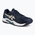 Мъжки обувки за тенис ASICS Gel-Dedicate 9 Indoor midnight/oatmeal