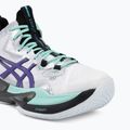 Мъжки обувки за волейбол ASICS Metarise 2 white/radiant amethyst 7