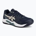 Мъжки обувки за тенис ASICS Gel-Dedicate 9 Clay midnight/oatmeal
