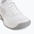 Дамски обувки за падел ASICS Gel-Dedicate 9 Padel W white/pure silver 7