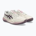 Детски обувки за тенис ASICS Gel-Resolution X GS Clay soft oat/dark aubergine