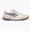 Детски обувки за тенис ASICS Gel-Resolution X GS Clay soft oat/dark aubergine 2