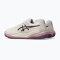 Детски обувки за тенис ASICS Gel-Resolution X GS Clay soft oat/dark aubergine 3
