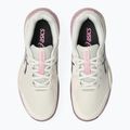 Детски обувки за тенис ASICS Gel-Resolution X GS Clay soft oat/dark aubergine 5