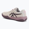Детски обувки за тенис ASICS Gel-Resolution X GS Clay soft oat/dark aubergine 3