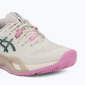 Дамски обувки за падел Asics Gel-Resolution X Padel Soft Oat/Jewel Green 7