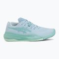 Дамски обувки за тенис ASICS Gel-Resolution X Clay light blue/oasis green 2