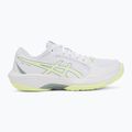 Дамски обувки за волейбол ASICS Gel-Task 5 white/illuminate yellow 2