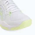 Дамски обувки за волейбол ASICS Gel-Task 5 white/illuminate yellow 7
