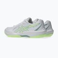 Дамски обувки за волейбол ASICS Gel-Task 5 white/illuminate yellow 4
