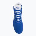 Обувки за борба ASICS Snapdown 4 neon blue/white 5