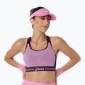 Спортен сутиен  ASICS Game Compression Bra Dark Aubergine/Bubblegum