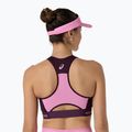Спортен сутиен  ASICS Game Compression Bra Dark Aubergine/Bubblegum 2