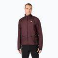 Мъжко яке за бягане ASICS Road Winter Jacket dark currant