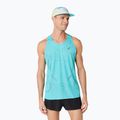 Мъжка тениска за бягане ASICS Metarun Singlet energy aqua