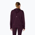 Дамски суитшърт за бягане ASICS Nagino Run Winter Hoodie dark aubergine 3