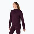 Дамски суитшърт за бягане ASICS Nagino Run Winter Hoodie dark aubergine 4