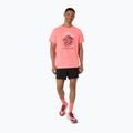 Мъжка тениска за бягане Asics Fujitrail Logo Ss Top Sun Coral 2