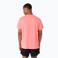 Мъжка тениска за бягане Asics Fujitrail Logo Ss Top Sun Coral 3