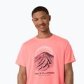 Мъжка тениска за бягане Asics Fujitrail Logo Ss Top Sun Coral 5