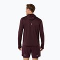 Мъжки суитшърт за бягане ASICS Road Winter Ls Hoodie dark currant 3