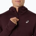 Мъжки суитшърт за бягане ASICS Road Winter Ls Hoodie dark currant 5