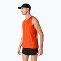 Мъжка тениска за бягане ASICS Metarun Singlet cherry tomato 4