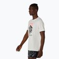 Мъжка тениска за бягане Asics Fujitrail Logo Ss Top Cream 4