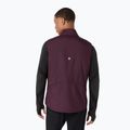 Мъжки елек за бягане Asics Road Winter Gilet dark currant 3